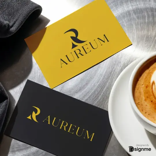 ผลงานออกแบบสื่อแบรนด์ Aureum